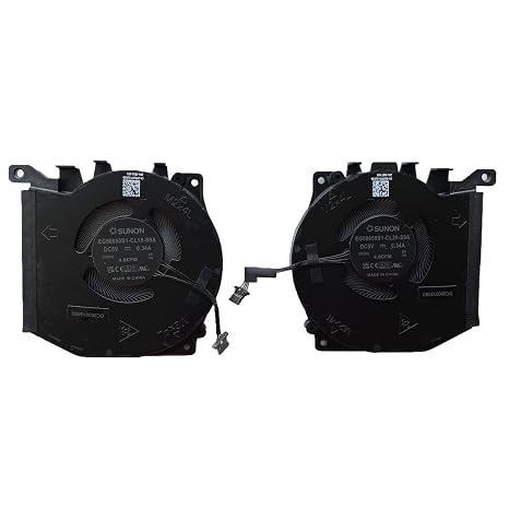 New Cooling Fan CPU GPU Replacement for DELL Alienware X16 R1 P/N:0W3YTN 0PDJFP EG50050S1-CL10-S9A EG50050S1-CL20-S9A DC5V 0.34A