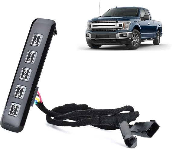 Keyless Entry Keypad Driver Side Left Compatible with F150 2015-2020 F250 Super Duty F350 Super Duty 2017-2020 Replace OE# 601-046 FL3Z-14A626-AD