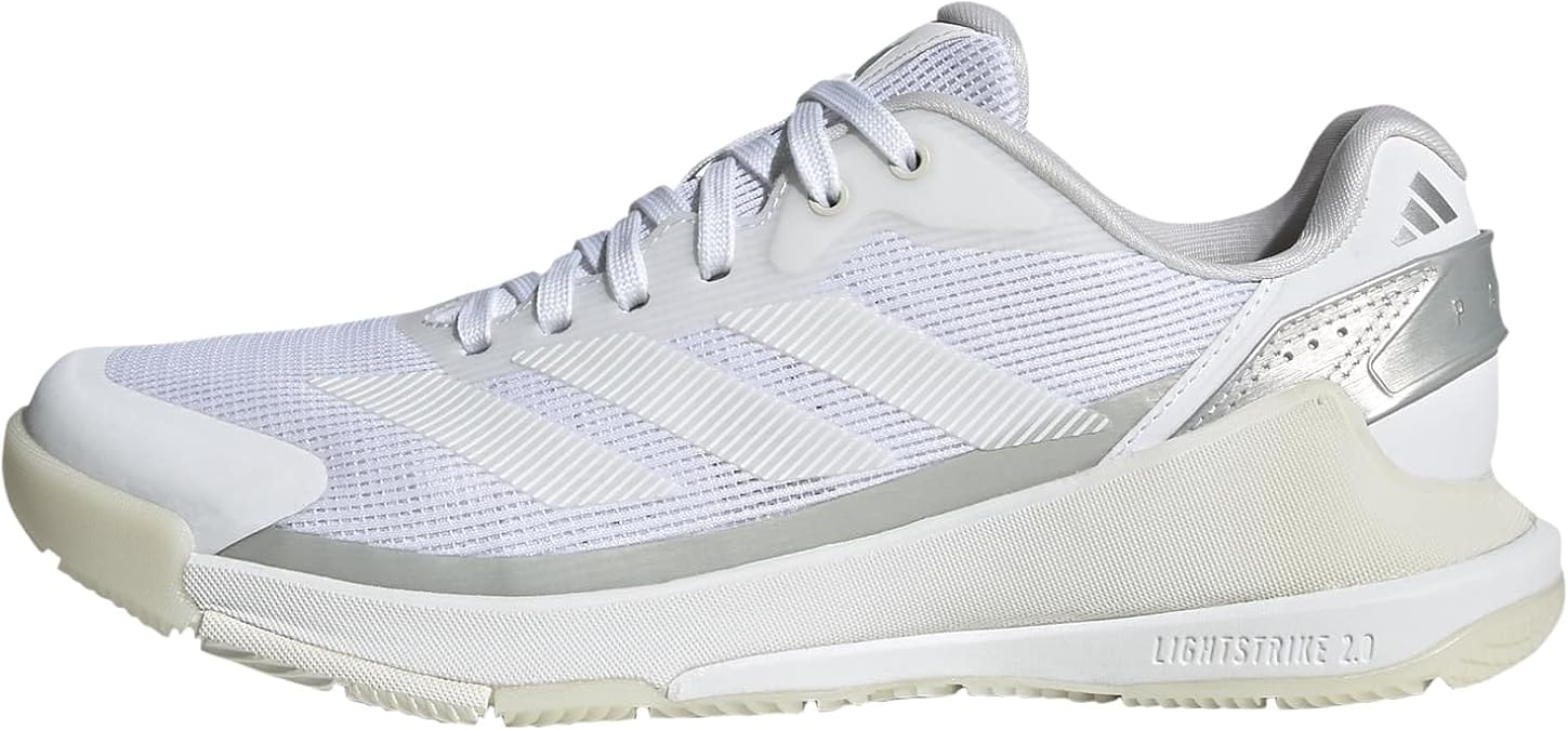 adidas Womens Crazyquick Lightstrike Padel Sneakers Shoes - Grey