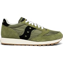 Saucony Men's Jazz Original Sneaker, olive/black, 9.5 M US