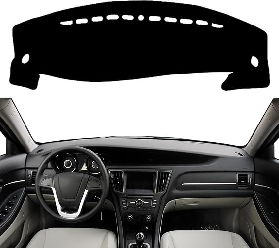 Fit for BAIC Senova D50 2014 2015 2016 2017 LHD Dashboard Protector Cover pad with Non Slip sunshield Function of Decorative Accessories