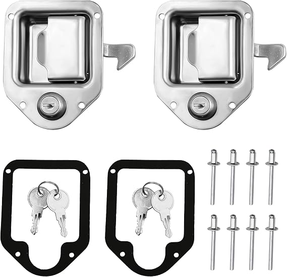 Toolbox Latch, Truck Tool Box,Latch Truck Tool Used for Trucks, Electrical Cabinets, Toolboxes and More