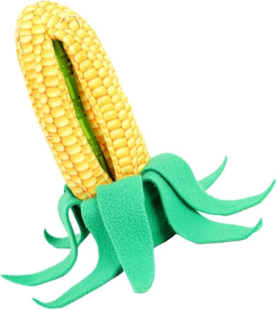 LIOOBO 1 Set Pet Feeding Indestructible Pet Supplies Dogs Feeder Chewers Corn Teething Large Dog Cat s Puppy Chew for Small Dogs Polar Fleece