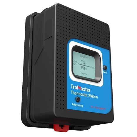 TrolMaster TS-1 Thermostat Station, for Cool-only Conventional HVAC