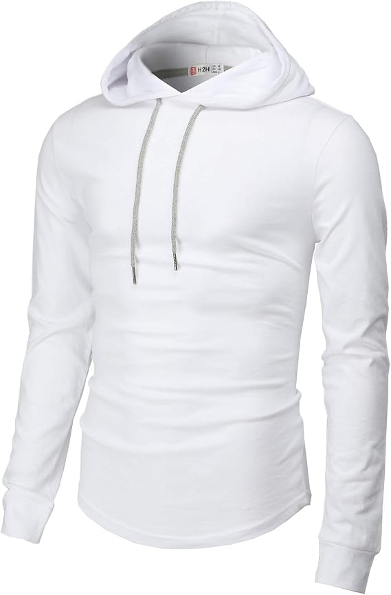 H2H Mens Casual Pullover Hoodie Henley Lightweight Sweatshirts of Various Styles