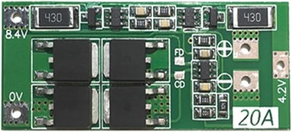Bmsバランサー、 2s 20a Bms バランス 7.4v 8.4v 18650 Bms リチウム電池保護ボード/bms ボード電動魚機