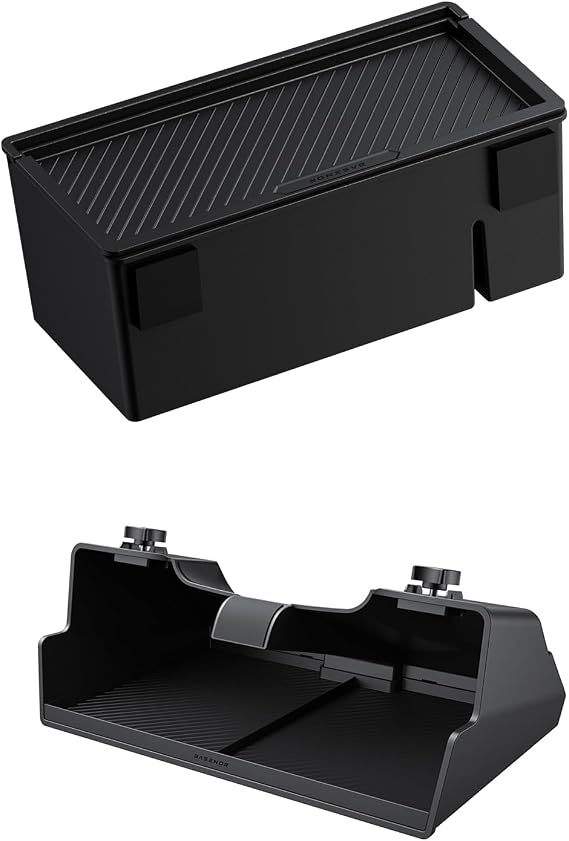 BASENOR Behind Screen Storage for Tesla Model Y Model 3 and Model Y Model 3 Under Screen Storage