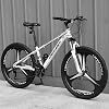 2025 MTB Mountain Bike, 24/26/27.5 inches, 21/24/27/30 Speed Shifter, High Carbon Steel Frame, Shock Absorbing Disc Brake, Lightweight, Commuting to Work or School, Street Riding, Beginners