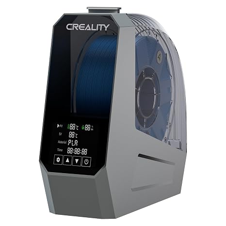 Creality Space Pi Filament Dryer Box, Double 360 Heating with Fan & Touch Screen, 3D Printer Dry Box for PLA PETG ABS TPU Nylon (1.75/2.85/3mm)