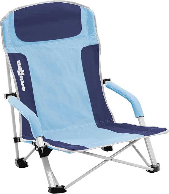 Brunner Bula Beach Chair (Blue/Light Blue)
