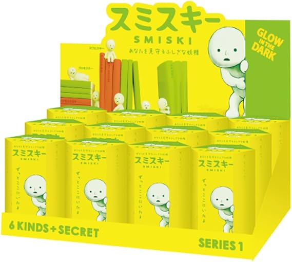 Dreams Smiski Glow in The Dark Figure, Series 1, Random Styles, 12 Pack