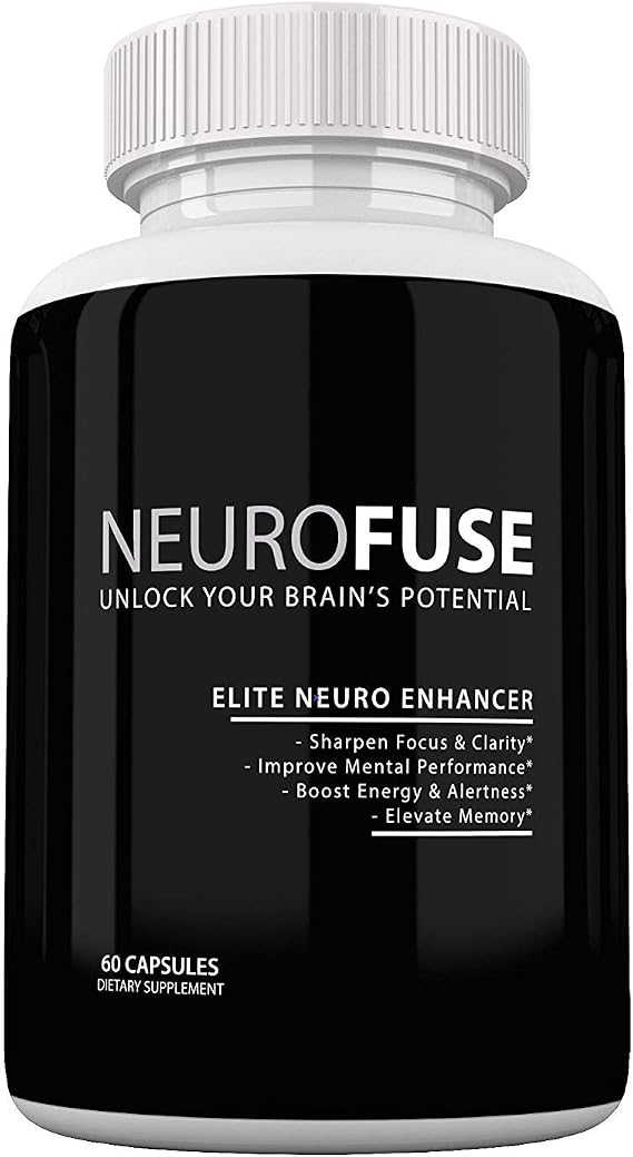 Powerful Focus & Memory Nootropic Pill - Formula Helps Support Memory, Cognitive Function, Focus & Clarity Reduce Brain Fog & Fatigue