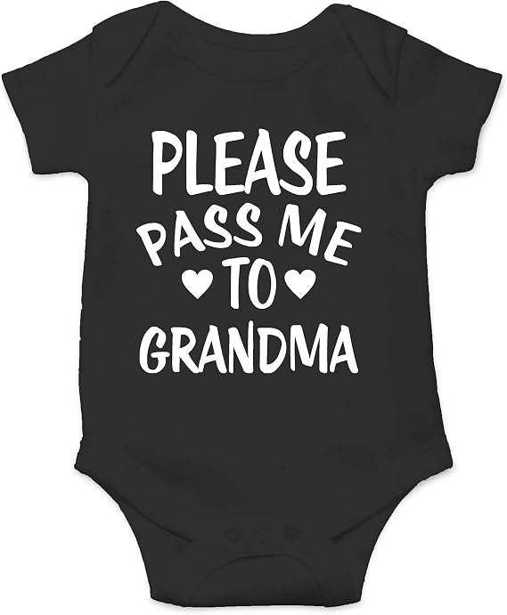 CBTwear Please Pass Me to Grandma Funny Baby Bodysuit