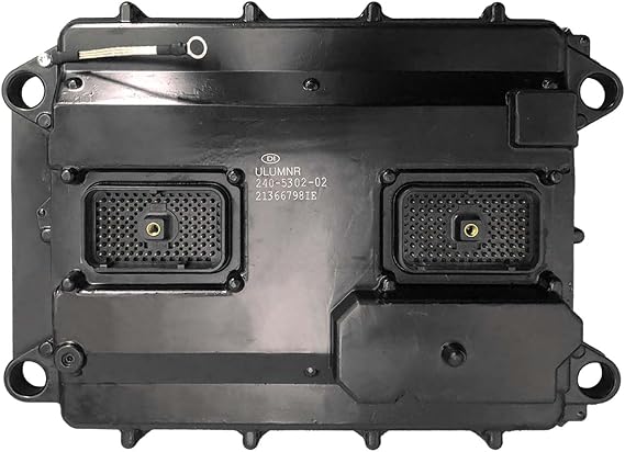 240-5302 ECU ECM Controller for Caterpillar D6R I Track-Type Tractor, 973C Track Loader, C7 Truck Engine, C9 Marine Engine & Generator Set, 12H Motor Grader - Direct Replacement(2405302)