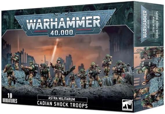Warhammer 40,000: Astra Militarum - Cadian Shock Troops