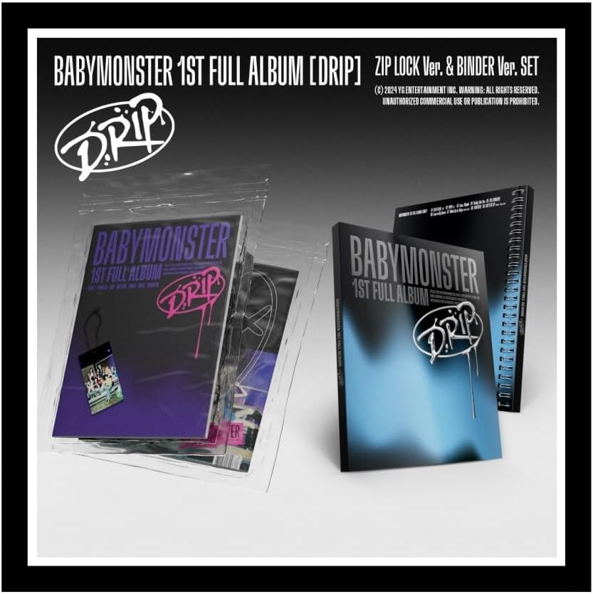 Baby Monster Drip 1st Full Album Set of 2