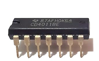 CD4011BE CD4011B CD4011 CMOS Quad 2-Input NAND Gate Breadboard-Friendly IC DIP-14 (Pack of 3)
