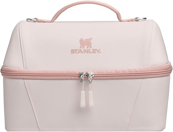 STANLEY FlowStateTM Duo Lunchbox 7.76L, Insulated Lunch Bag, Rose Quartz