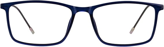 Unisex Anti Blue Light Computer Gaming Glasses Lightweighted Frame-ANB2201(C12,Anti Blue Light Transparent Glasses)