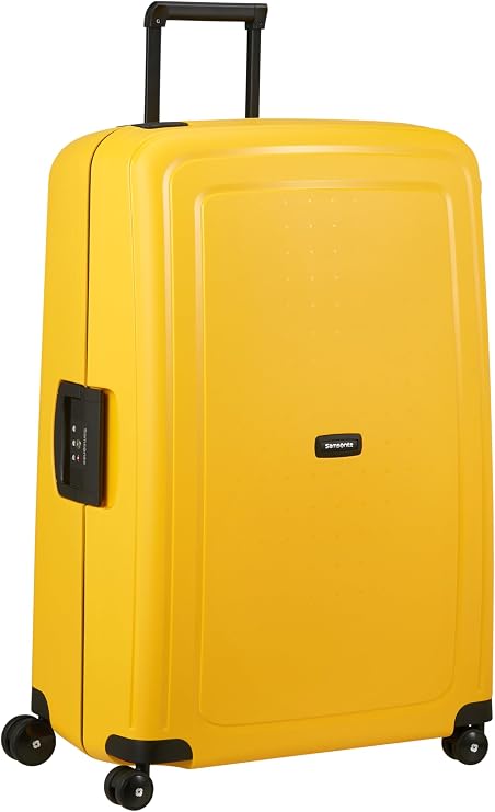 Samsonite S'Cure - Spinner XL, Suitcase, XL (81 cm), 138 L, Yellow (Citrus)
