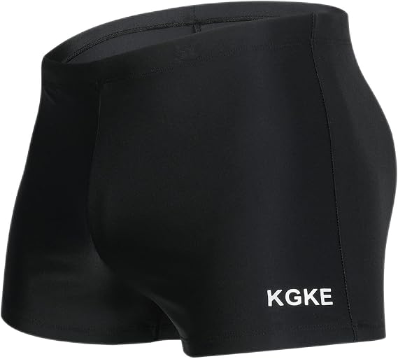 Mens-Swim-Jammers Athletic-Swimwear Quick-Dry-Shorts Durable-Team-Swimsuits - Drawstring Competition Swimming UPF50+