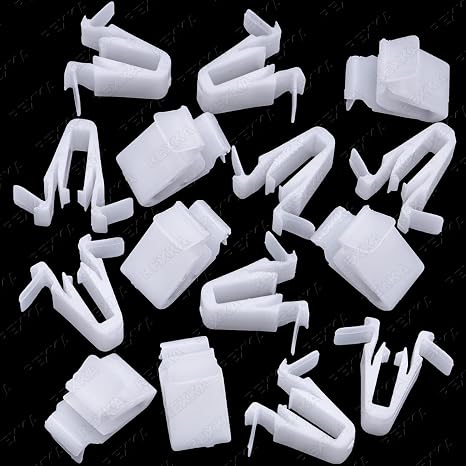 Rexka 15pcs Door Garnish Moulding Retainer Clip Compatible with Toyota Lexus 67771-58010 Tundra Tacoma Sequoia RAV4 Land Cruiser Highlander C-HR Yaris Scion xD