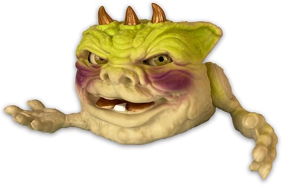 Boglins Foam Monster Puppet | Gold Horned King Drool
