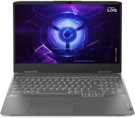 Lenovo LOQ 15.6" Gaming Laptop, FHD(1920 x 1080 Pixels) 144Hz Screen, GeForce RTX 4050 6GB GDDR6, AMD Ryzen 5 7235HS 4 Cores, 64GB DDR5+4TB SSD, Wi-Fi 6, HDMI 2.1, Numeric Keypad, Win10 Pro