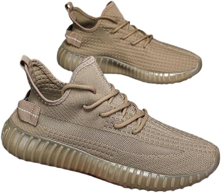 Shoes Breathable Fly-Woven Versatile Sports Shoes Men and Women Couples Casual Platform White Shoes