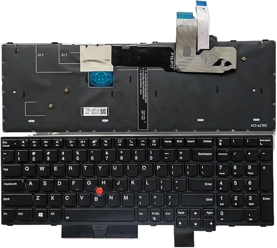US Language Backlit Keyboard for for Thinkpad for T15G GEN2/P15 GEN2/P17 GEN2 Notebook Easy to Replace