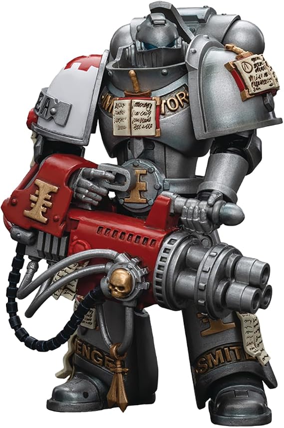 Warhammer 40K: Grey Knights Strike Squad Grey Knight with Psilencer 1:18 Scale Action Figure