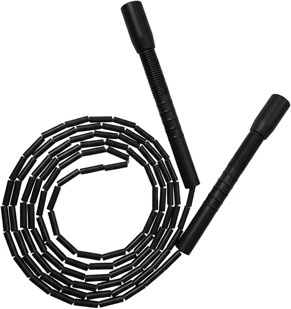 Verstellbares Perlen-Springseil für Erwachsene und Kinder 2.8m Lang Mit Unzerbrechlichen Griffen Und Bruchsicheren PerlenSpringseil Fitness Beaded Jump Rope Verbessertes Fitnesstraining