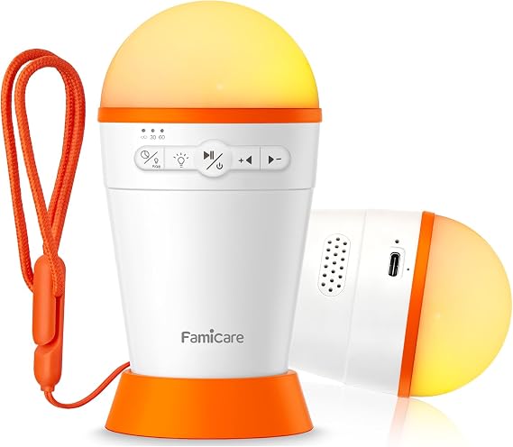 Portable Baby Sound Machine and Shusher for Newborns and Travel