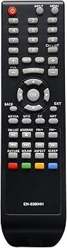 EN-83804H Remote fit for Hisense FHD TV 32H3E 32H3D 40H3D 43H3D 40H3F 32H3D1 40H3F1 32H3507 40H3507 43H3507 32H3308 40F3000 40F3030 40F3050 40F3070 40F3090 40H3509 32DU3000 32DU3020 32DU3030 32DU3040
