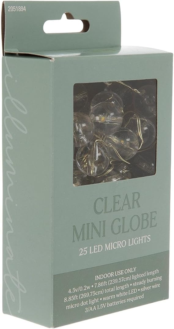 Hobby Lobby Mini Globe LED Lights