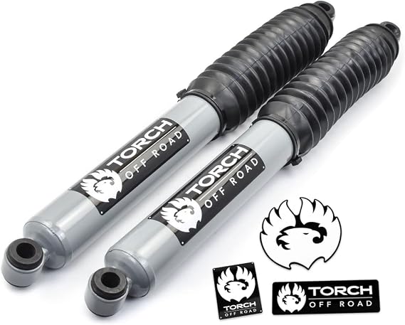 TORCH Extended Rear Shocks (For a 0"-4" Lift) for 1995-2004 Toyota Tacoma