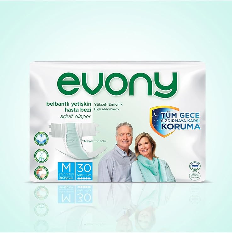 Evony-Adult Diaper Medium 30's