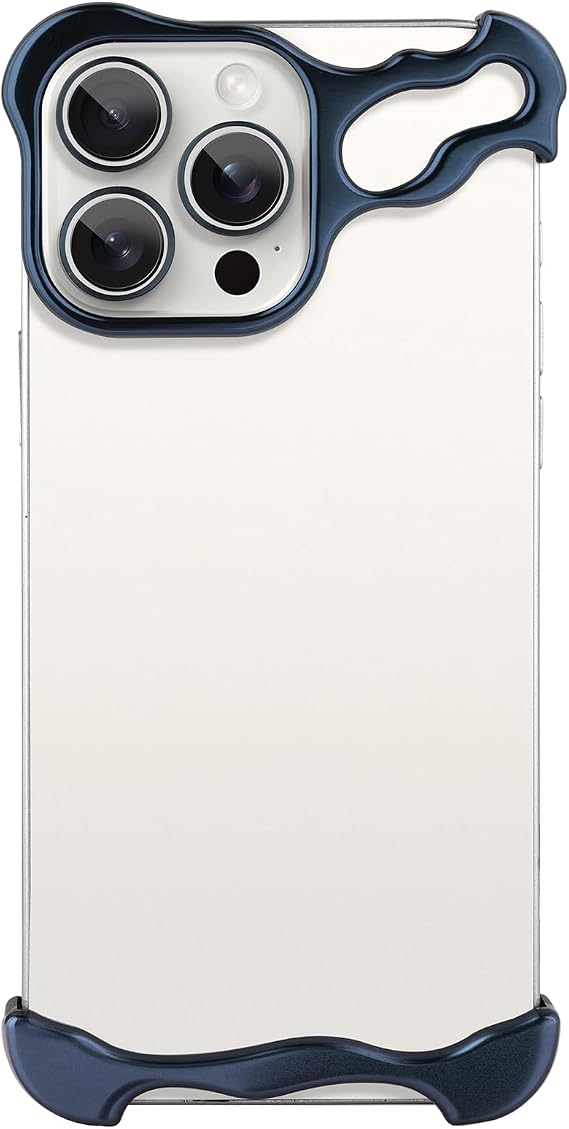 Phone Case Compatible with iPhone 16 Pro Compatible with Lens Camera Protection, Frameless Minimalist Design, Extremely Highlighting Personality