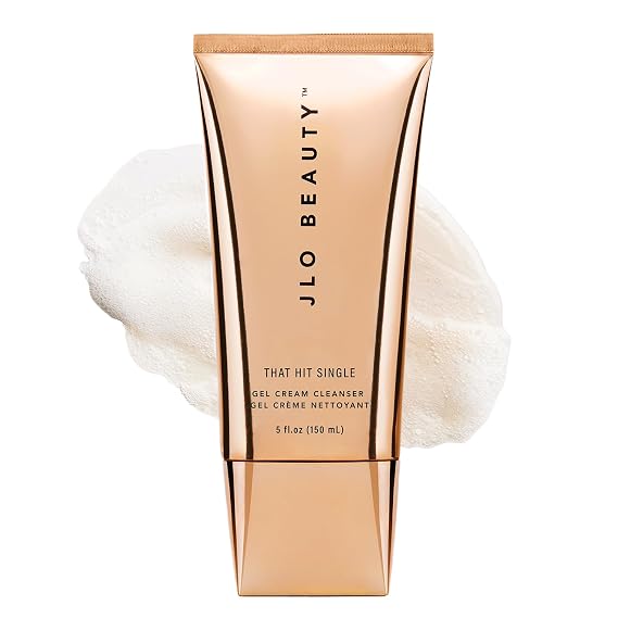 JLO BEAUTY That Hit Single Gel Cream Face Cleanser & Makeup Remover, 5 Oz
