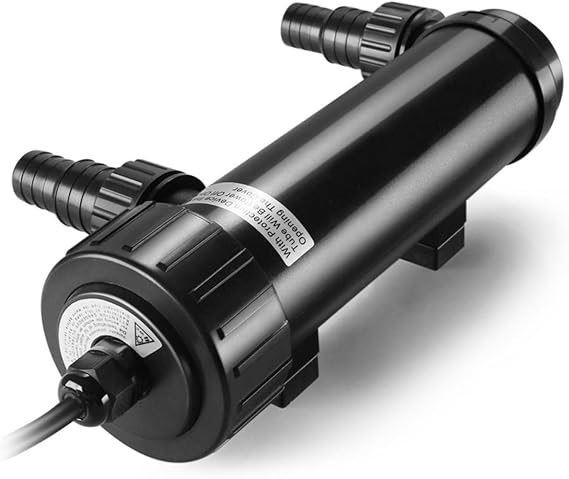 Flexzion 9W UV Pond Light Clarifier for Outdoor Koi Ponds