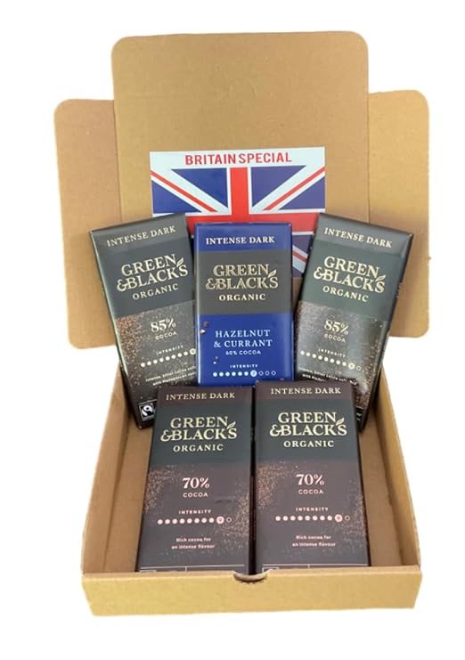 Green & Black's Organic Dark Chocolate Bar Gift Box