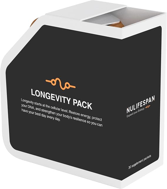 Longevity Supplement Pack Capsules, Green Tea Extract, Longevity Mix, 30pcs