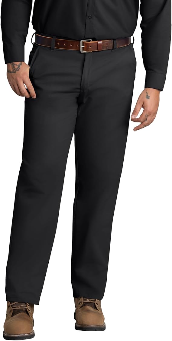 Red Kap Men's Stain Resistant, Flat Front Work Pants