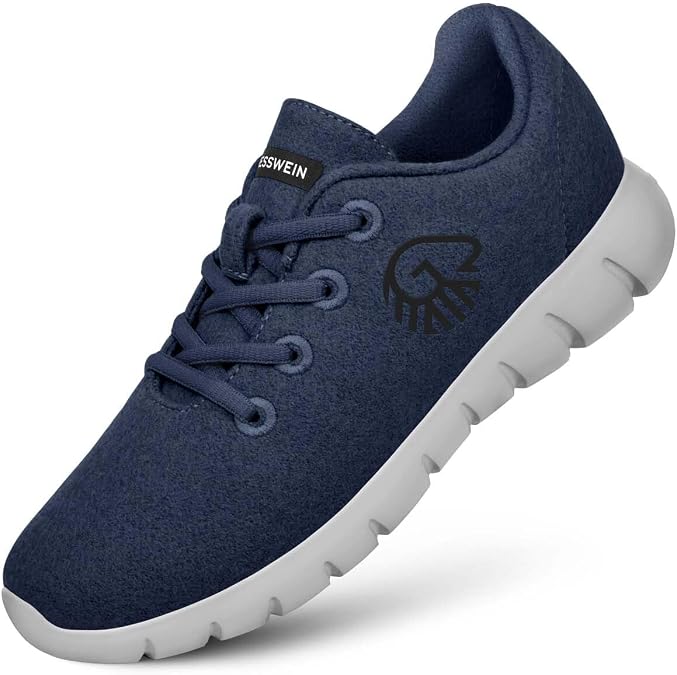 Giesswein Men's Charcoal Merino Runners