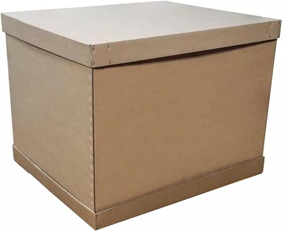 Pallet Cardboard Boxes for multipurpose storage and shipping items - Size 780 x 580 x 650mm - Double Wall