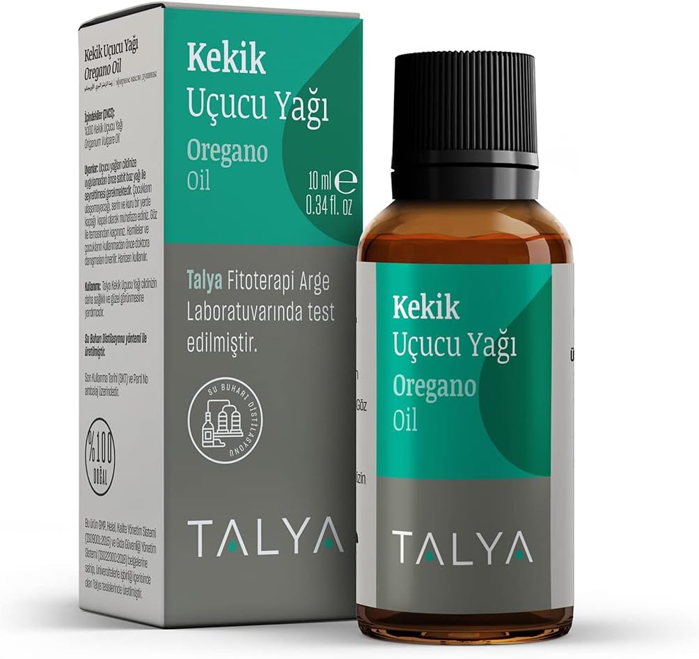 Talya 100% Pure Thyme Essential Oil 10ml - Live Skin - High Carvacrol - Natural Cleanser - Aromatherapy for Diffuser Ya