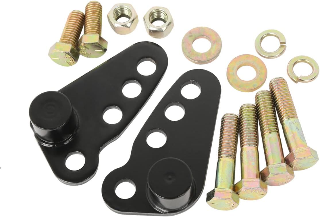 1-2-3Rear Adjustable Lowering Kit Fits for 2002-2016 Harley Davidson Touring Street Glide, Ultra Glide, Electra Glide,Road Glide