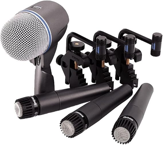 Shure DMK57-52 Drum Microphone Kit for Recording & Live Use
