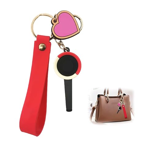 TWIC E Schlüsselanhänger K-Pop Fan Artikel Black Lightstick & BTS Lightstick Geschenk für Once Sammlerstück für Konzerte & Fanmeetings