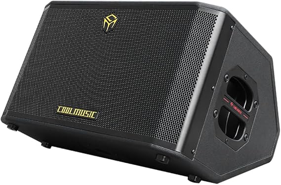 Coolmusic 300W Professional Acoustic Guitar Amp,Busking Amplifier PA System with 7 Inputs, Studio-Grade Reverb/Chorus/Delay/Tremolo/Phaser/Flanger, 3-Band EQ